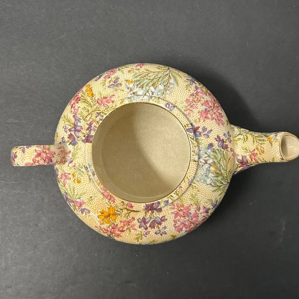 Lord Nelson Ware Heather Stacking Tea for One Set Floral Chintz 2780